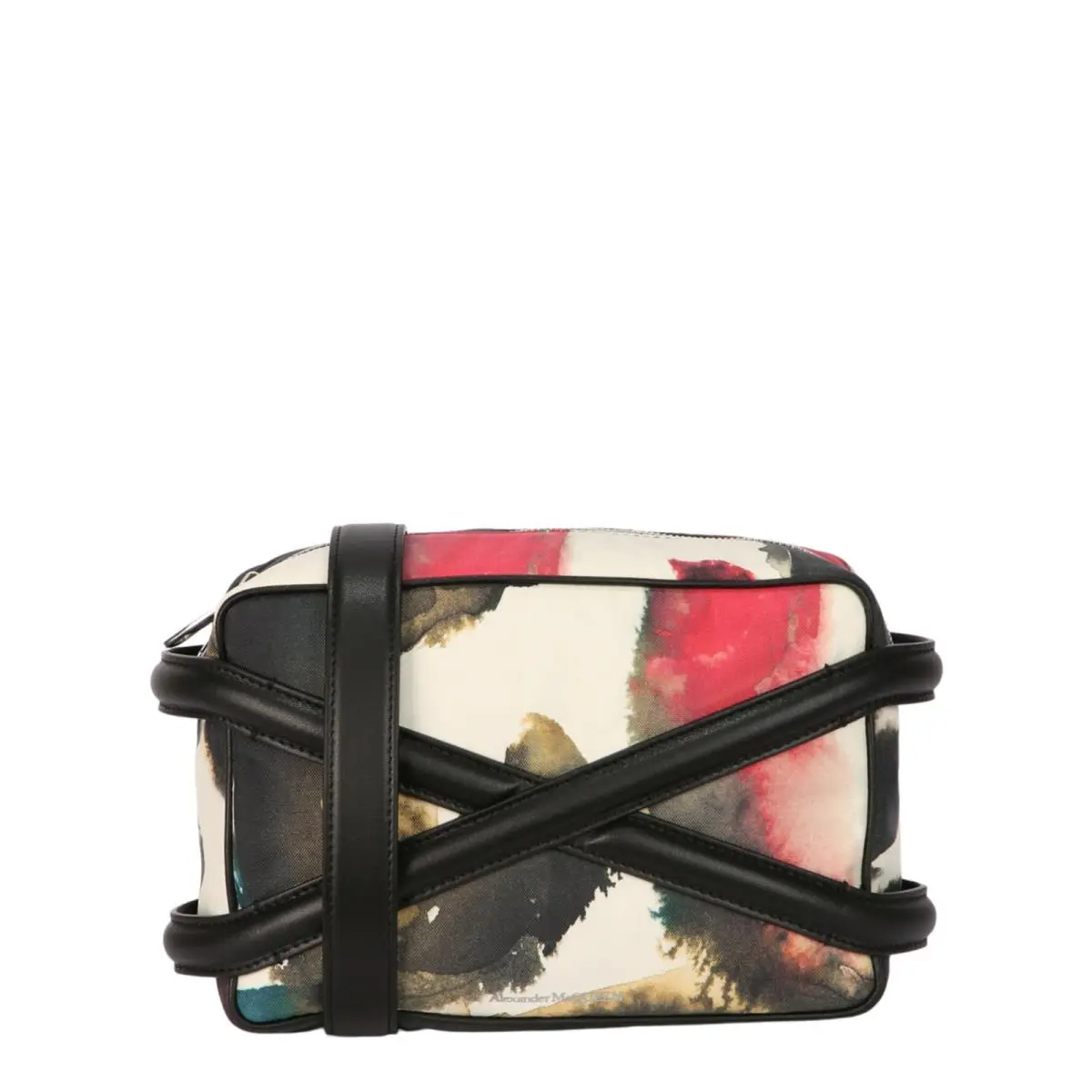 Alexander Mcqueen Mens Harness Techincal Fabric Camera Bag