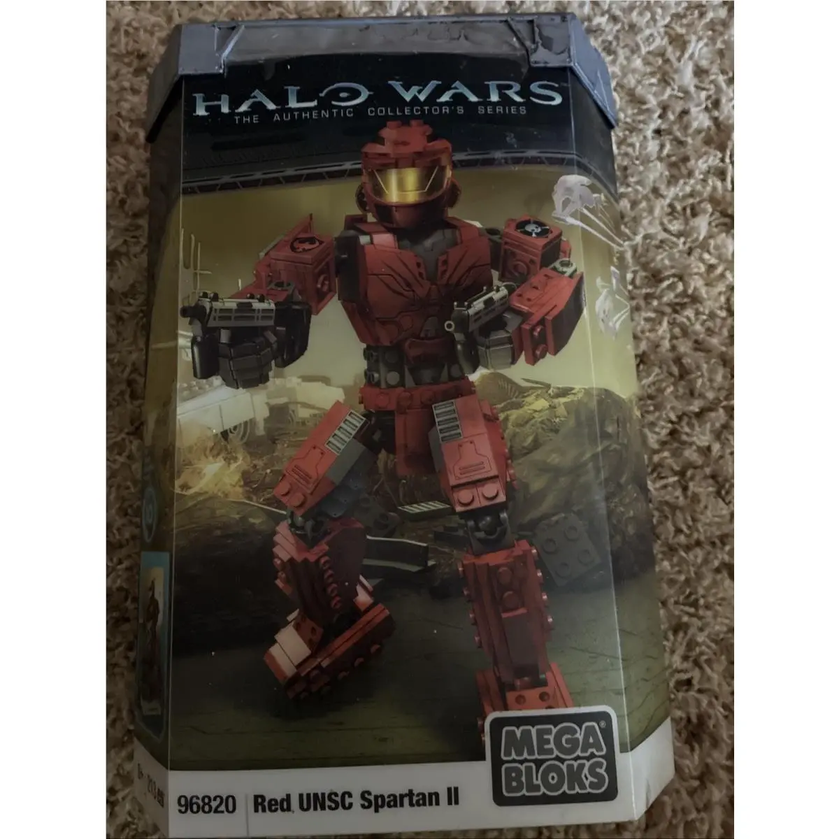 Mega Bloks Halo Wars Red Spartan II 96820 - Vhtf