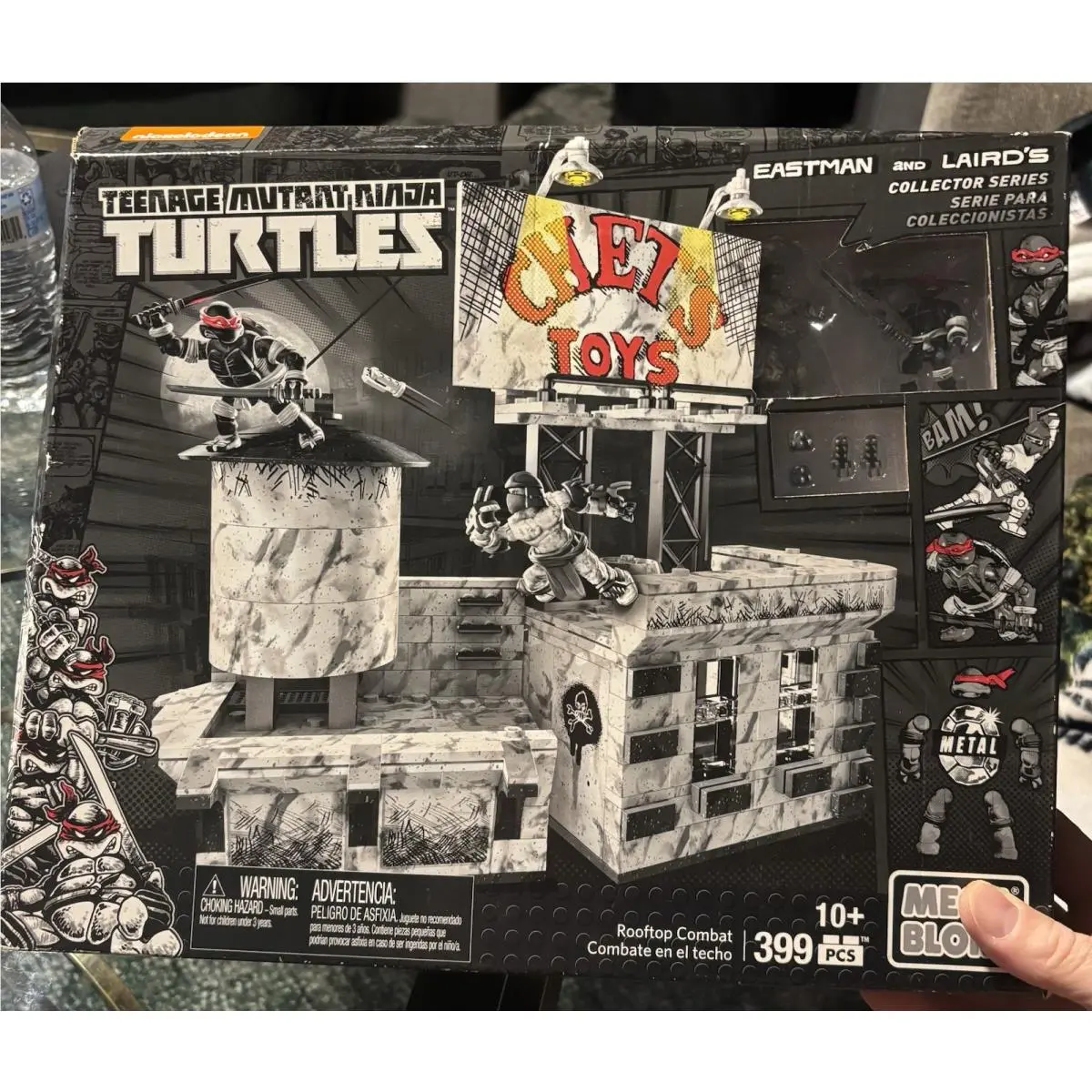 Rooftop Combat Mega Bloks DPD80 Teenage Mutant Ninja Turtles Tmnt Eastman Laird