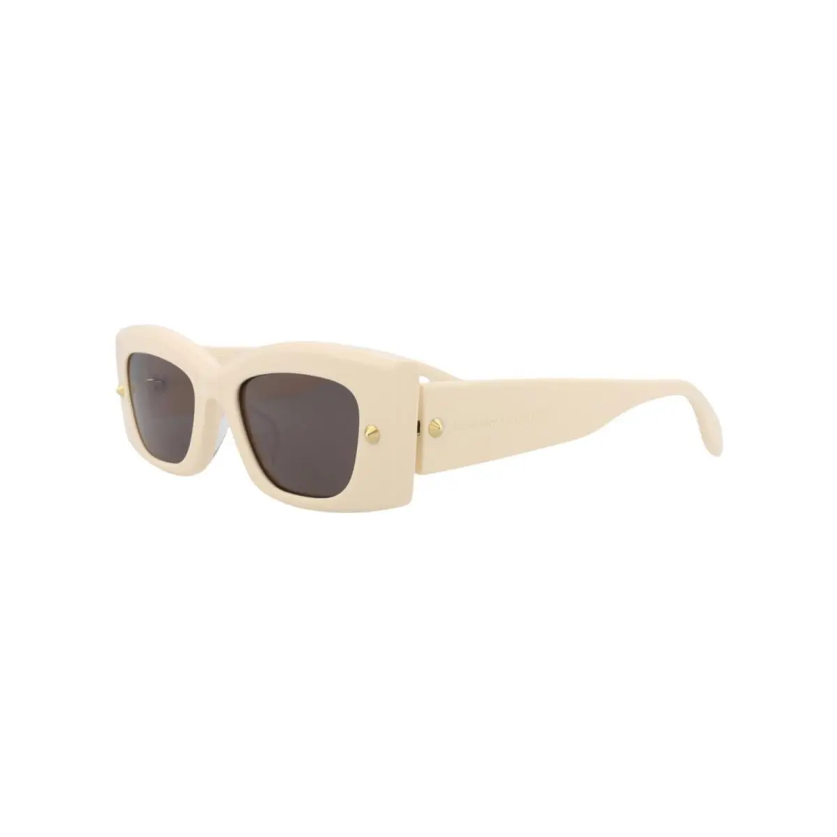 Alexander Mcqueen Unisex 51 mm Ivory Sunglasses AM0426S-30014623-005