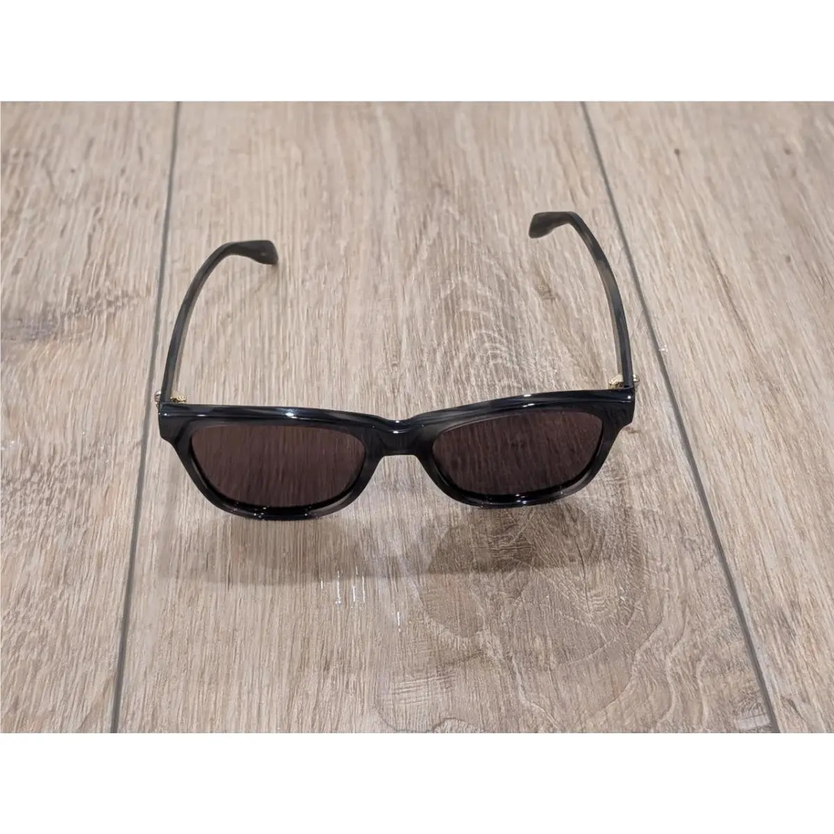 Mens Alexander Mcqueen Square 54mm Sunglasses Gray/brown by Alexander McQueen