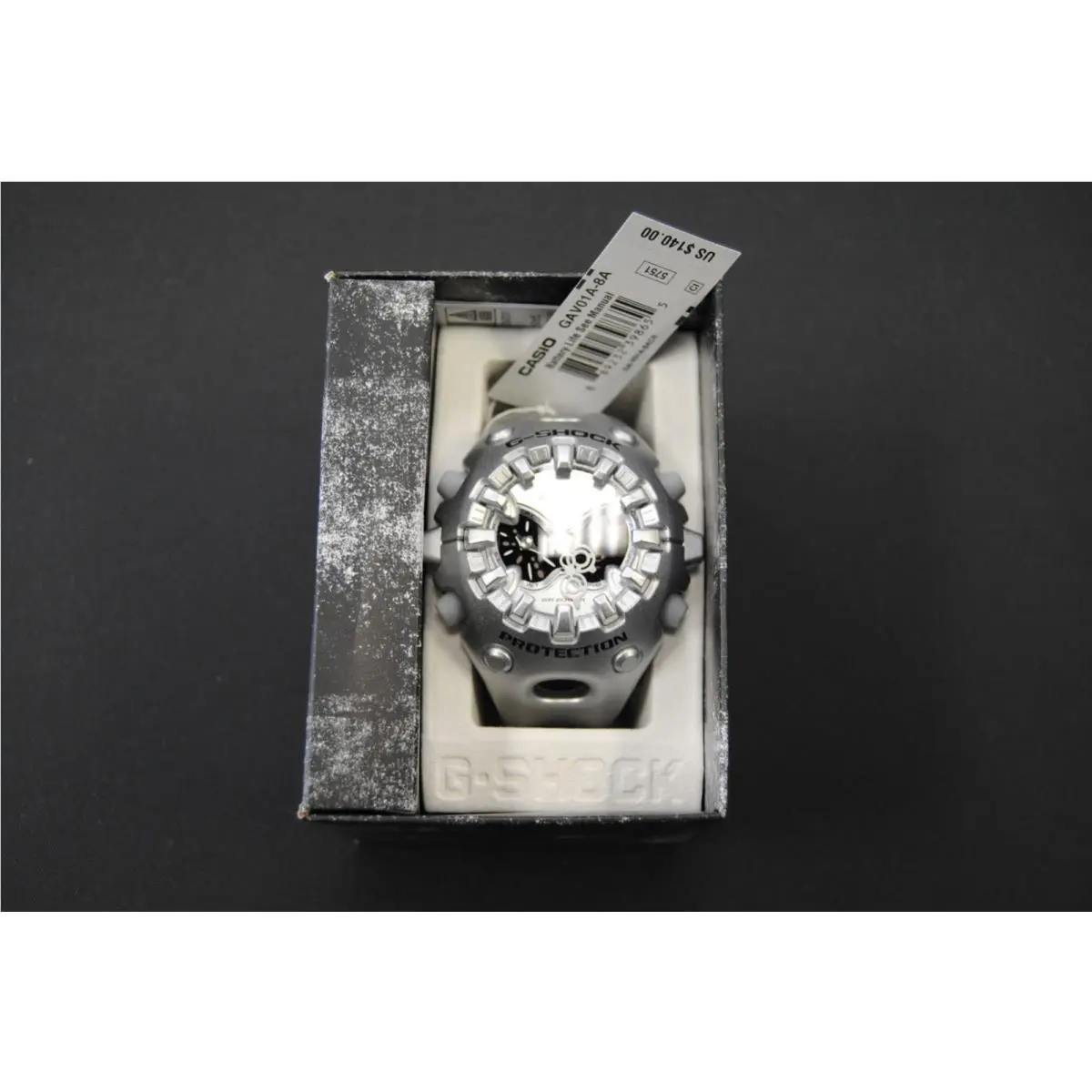 Casio watch - GAV01A-8A - Silver