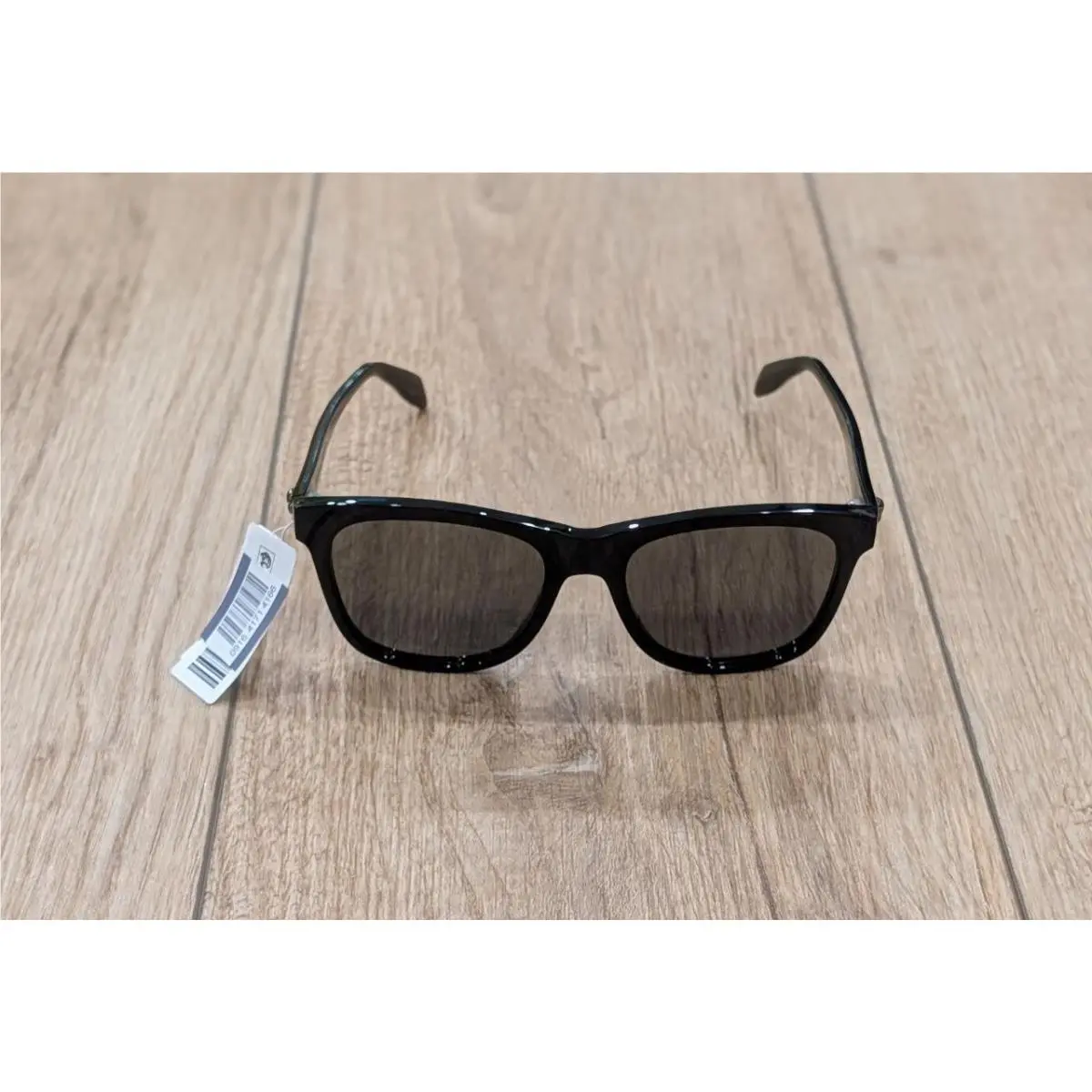 Mens Alexander Mcqueen Square 54mm Sunglasses Black/gray