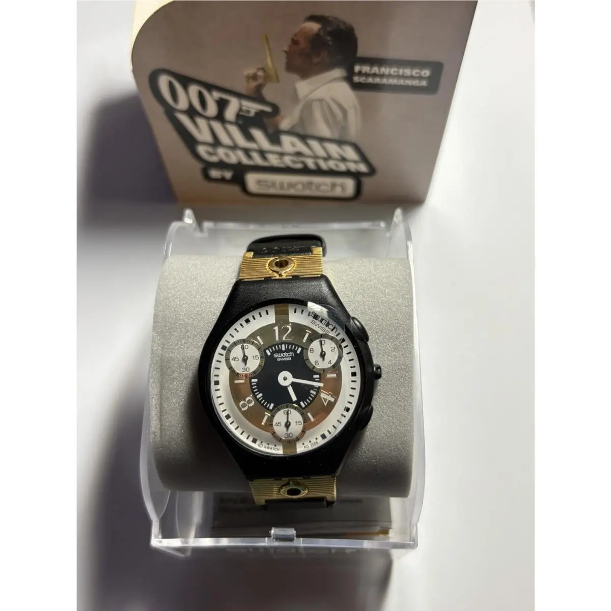 James Bond Swatch “francisco Scaramnga” SUYB119 Watch