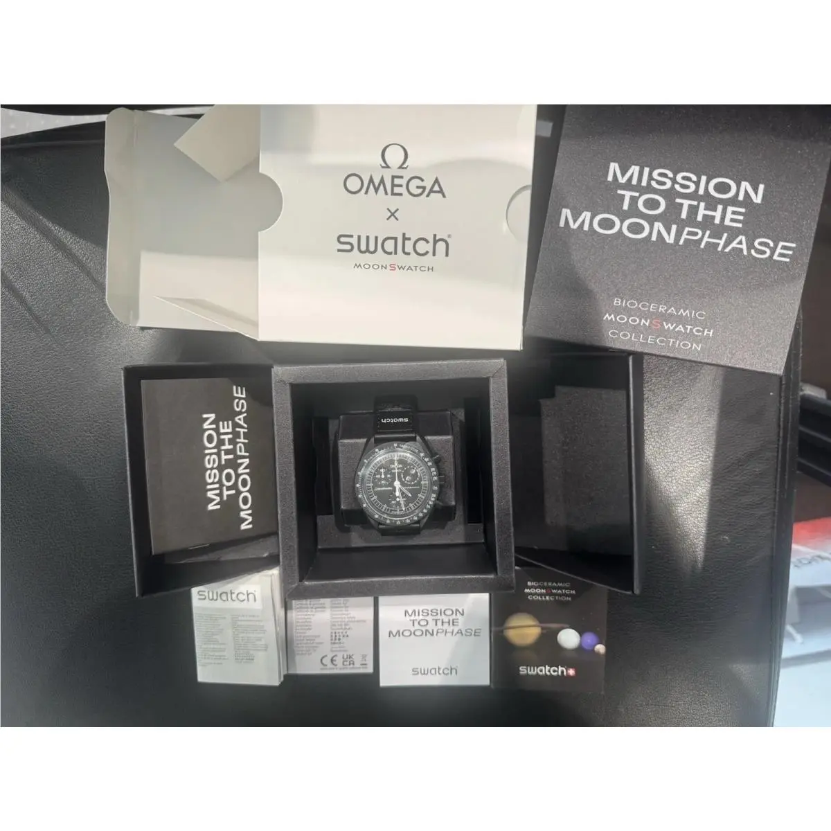 Cheapest SO33B700 Mission TO The Moonphase Snoopy Swatch Dated Sept 17TH 2026