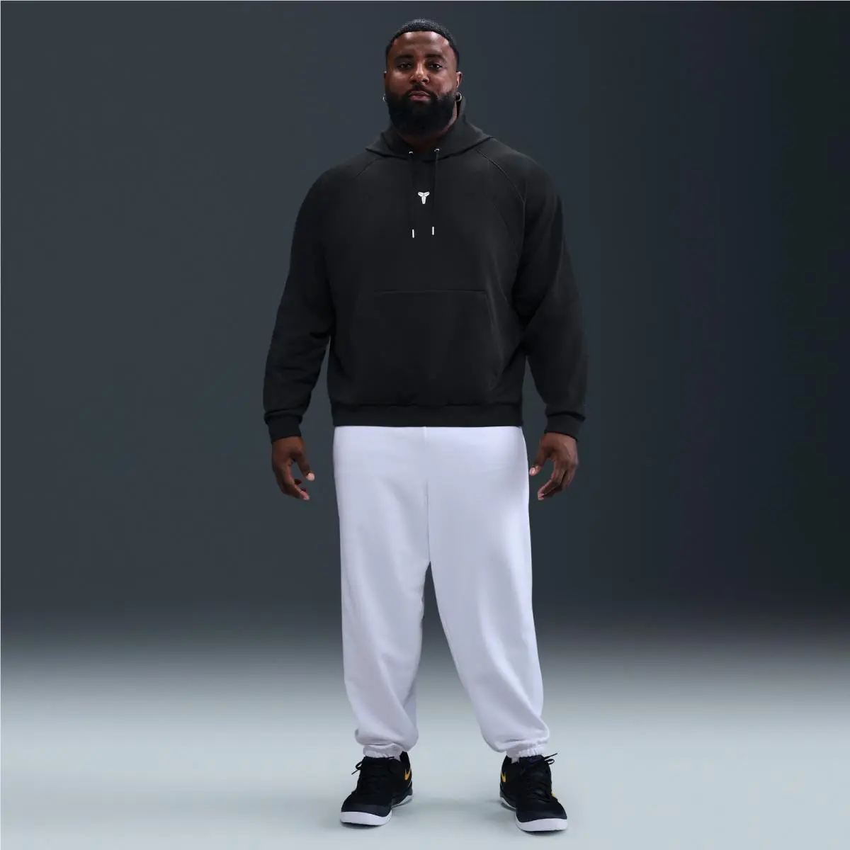 Nike clothing - Black/Black/White 17