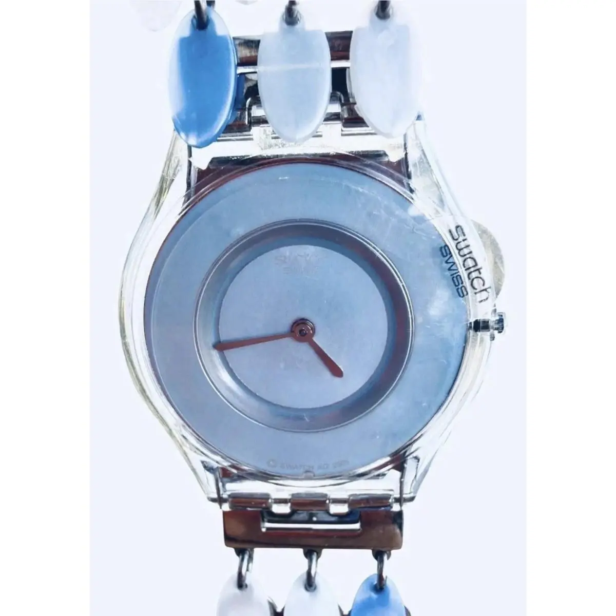 Swatch Watch Sea Chips SFK287G 2007 Skin Ultra Thin Swiss Made Quartz Nos
