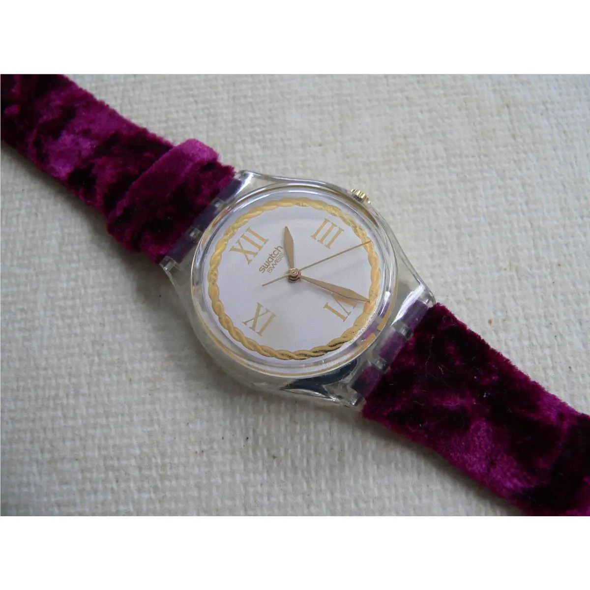 1995 Vintage Swatch Watch Saint Velours GK203
