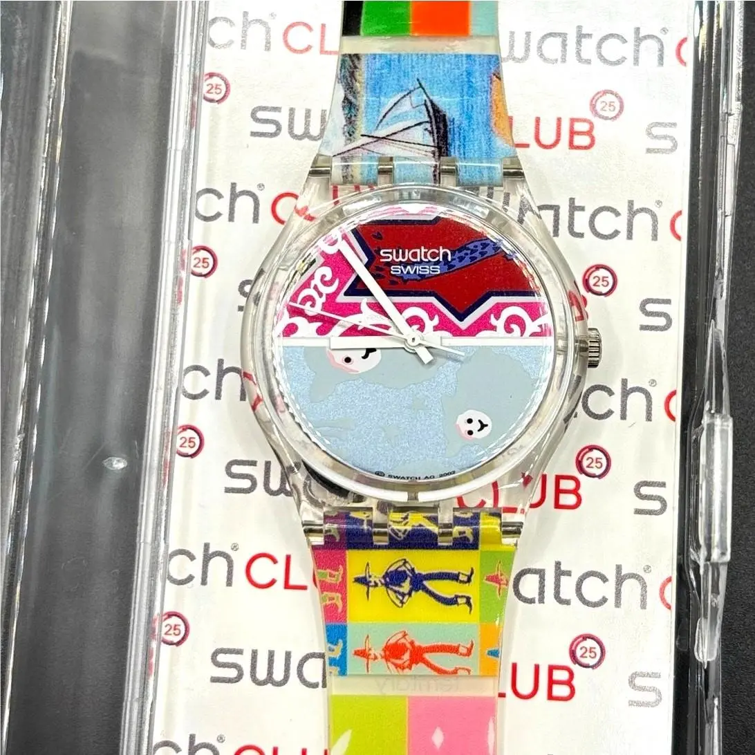 GZ177 Lots Of  2002 Club Special Gent Unisex Watch Vintage by Swatch