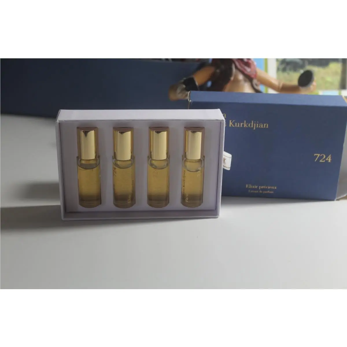 Maison Francis Kurkdjian 724 Roll On Elixir Gift Set 4 x 4ml