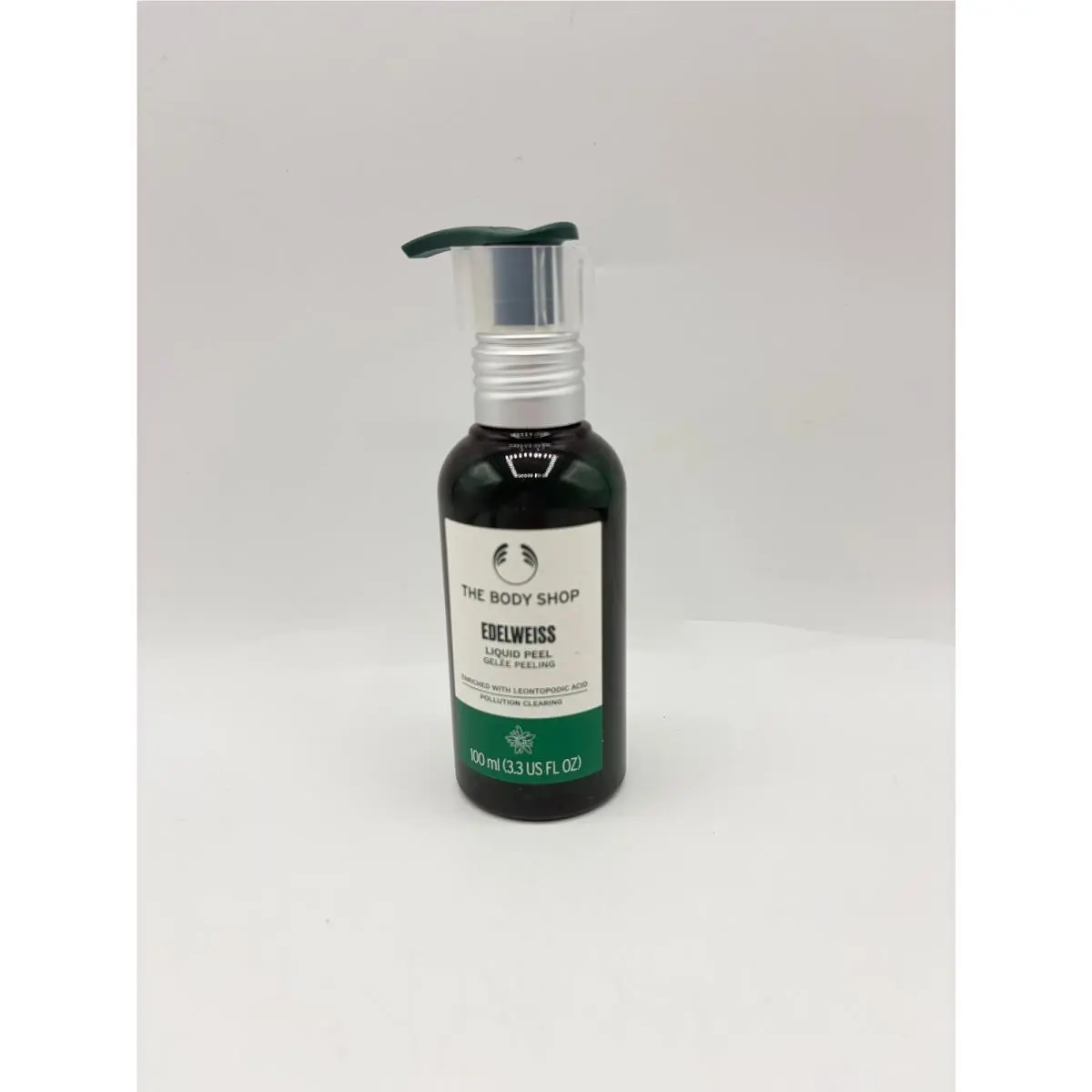 The Body Shop Edelweiss Liquid Peel Gelee Peeling Facial Exfoliator 3.3oz Bs330