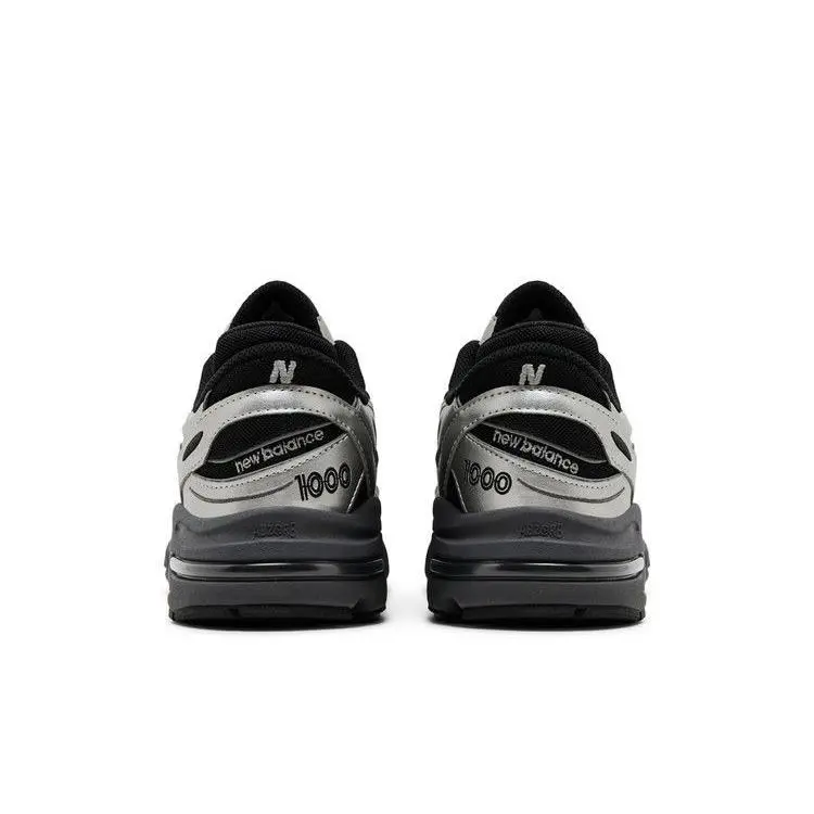 New Balance shoes - New Balance 1000 Black Silver Metallic - M1000EGR - Black/Silver Metallic 4
