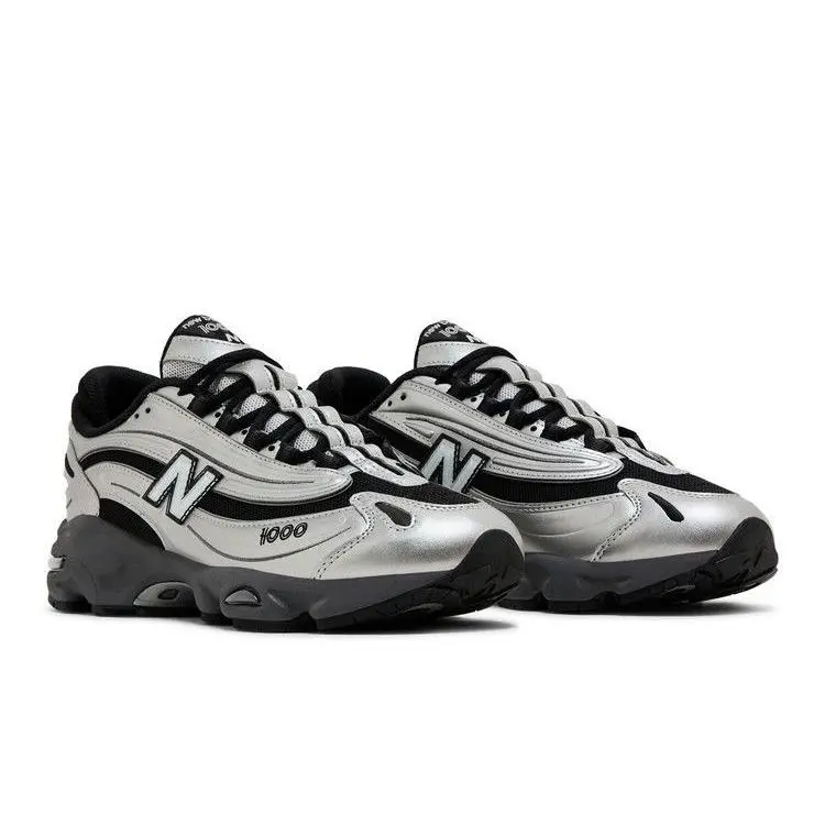 New Balance shoes - New Balance 1000 Black Silver Metallic - M1000EGR - Black/Silver Metallic 6
