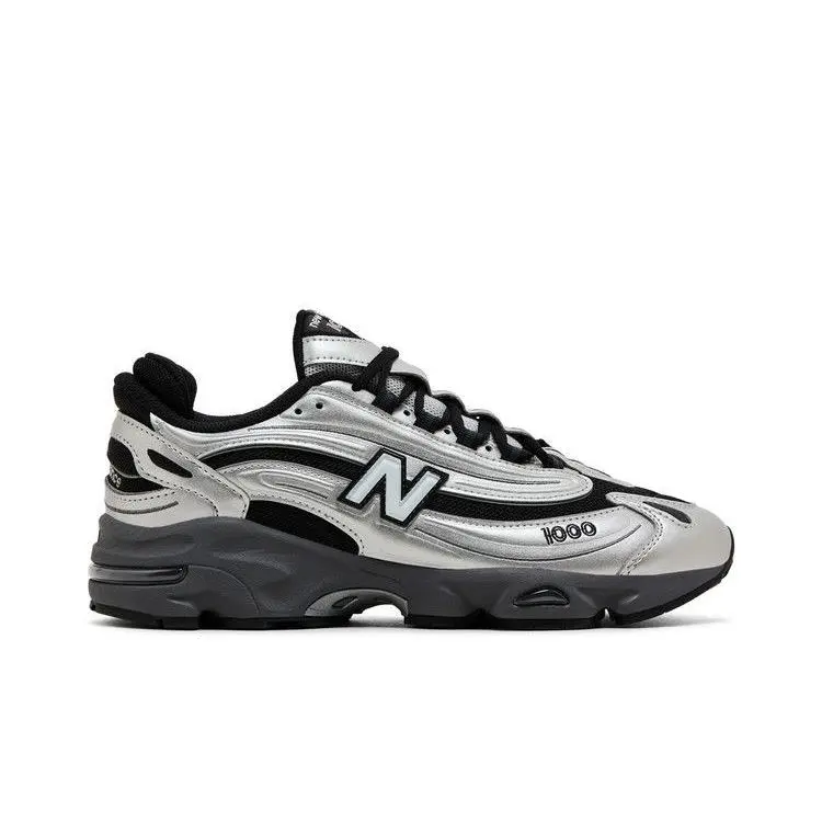 New Balance shoes - New Balance 1000 Black Silver Metallic - M1000EGR - Black/Silver Metallic 7