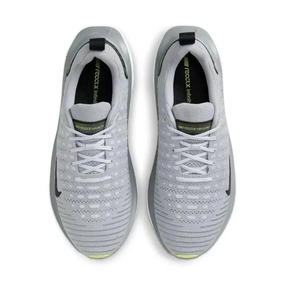 Nike shoes - Nike ReactX Infinity Run 4 - DR2665-002 - WOLF GREY BLACK PURE PLATINUM 2