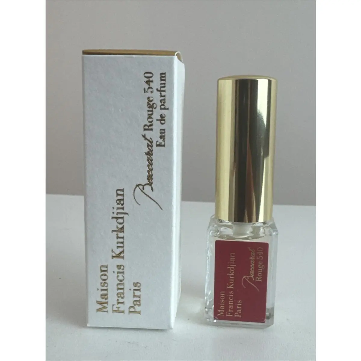 Maison Francis Kurkdjian Baccarat Rouge 540 Edp .17oz/5ml Travel Size Mini