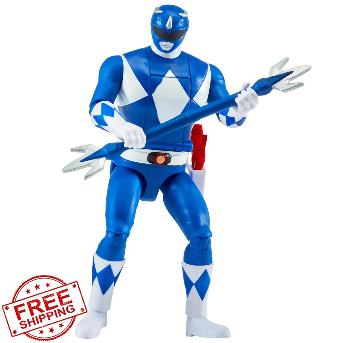 Power Rangers Mighty Morphin Blue Ranger Action Figure