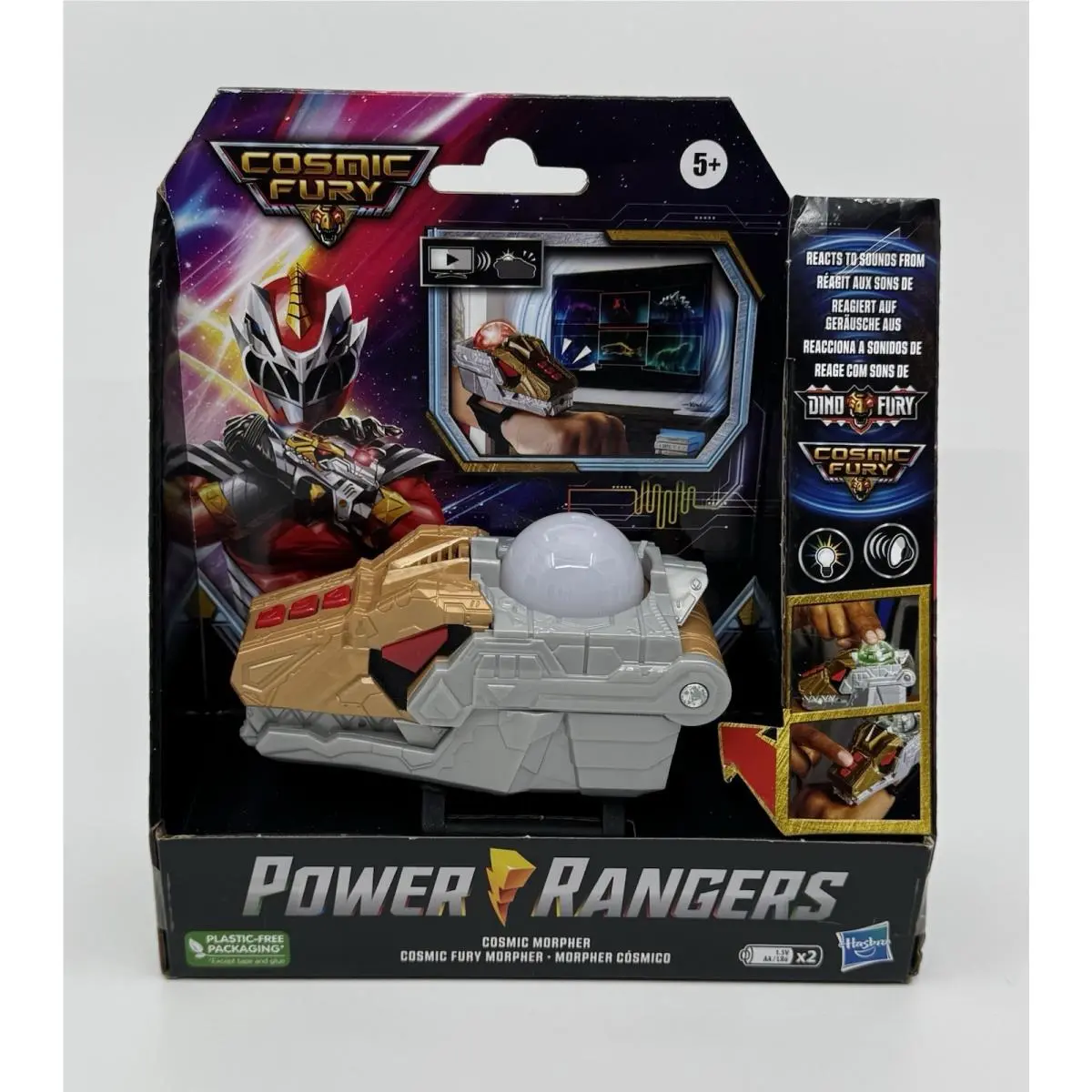 Power Rangers Cosmic Fury Morpher 20+ FX Lights Sounds Toy
