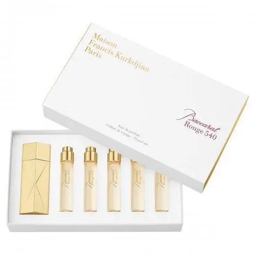 Maison Francis Kurkdjian Baccarat Rouge 540 6 Pcs Set: Travel Spray Case + 5 X