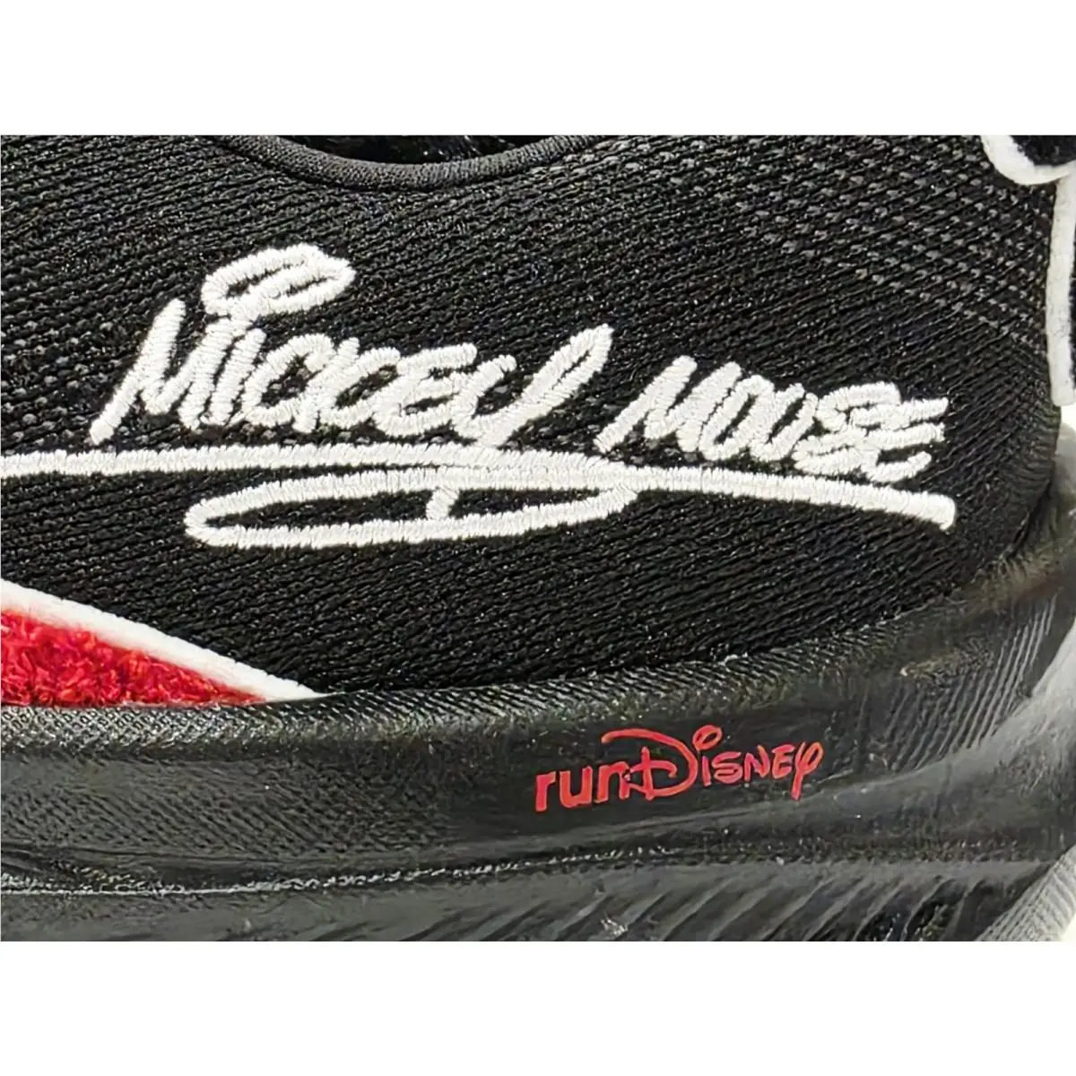 Brooks shoes - Brooks Ghost 17 MICKEY MOUSE RunDisney 2026 - Black/White/Red (UPC: 195394831375) 12