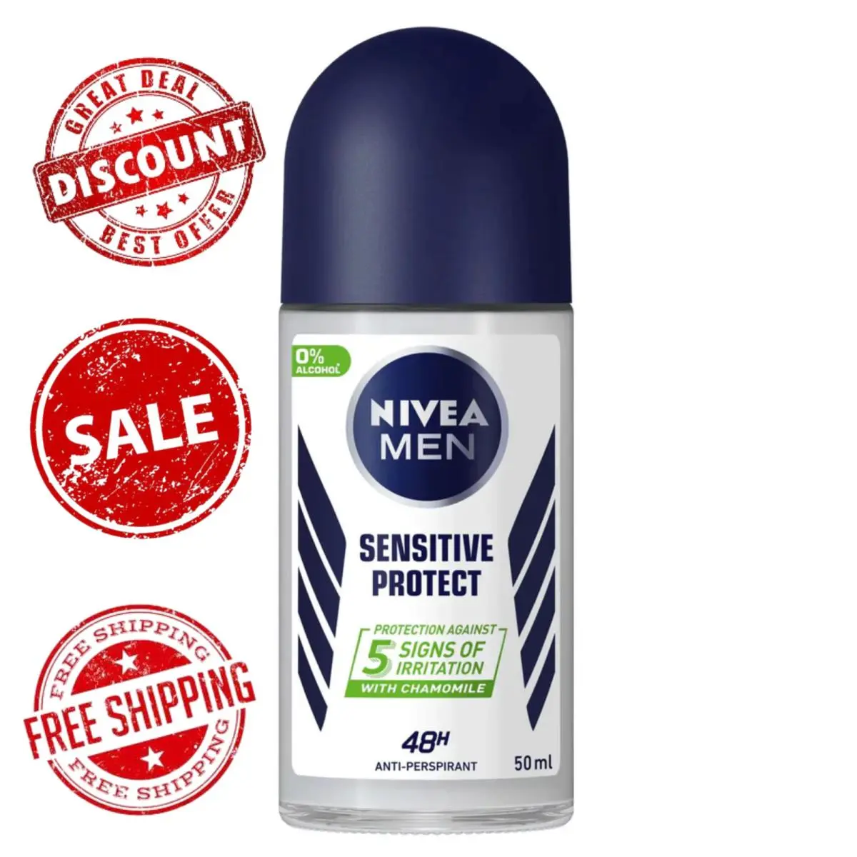 Nivea Roll On Sensitive Protect For Men 50 ml