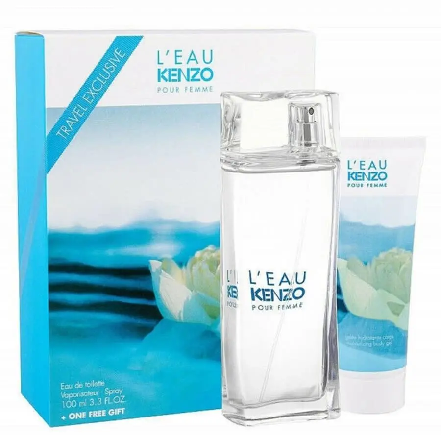 Kenzo Ladies L`eau Pour Femme Gift Set Fragrances 3274872407589