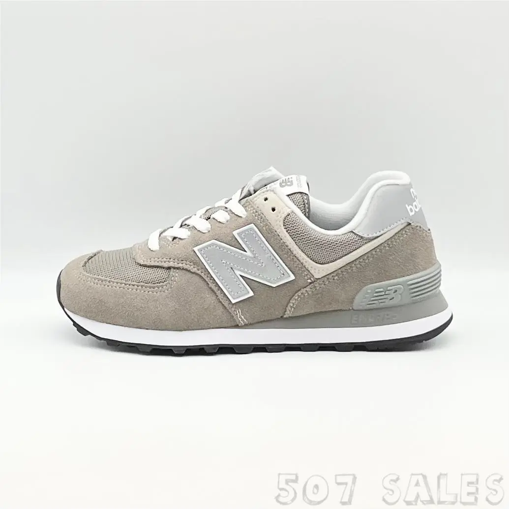 New Balance shoes - New Balance 574 - WL574EVG - White 10