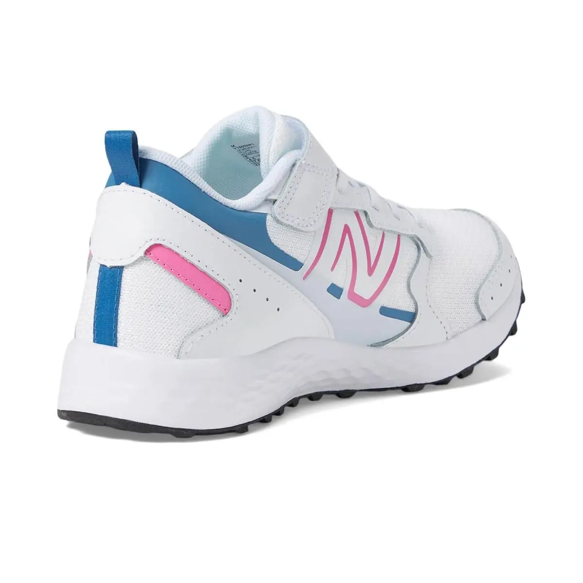 New Balance shoes - White/Real Pink 3