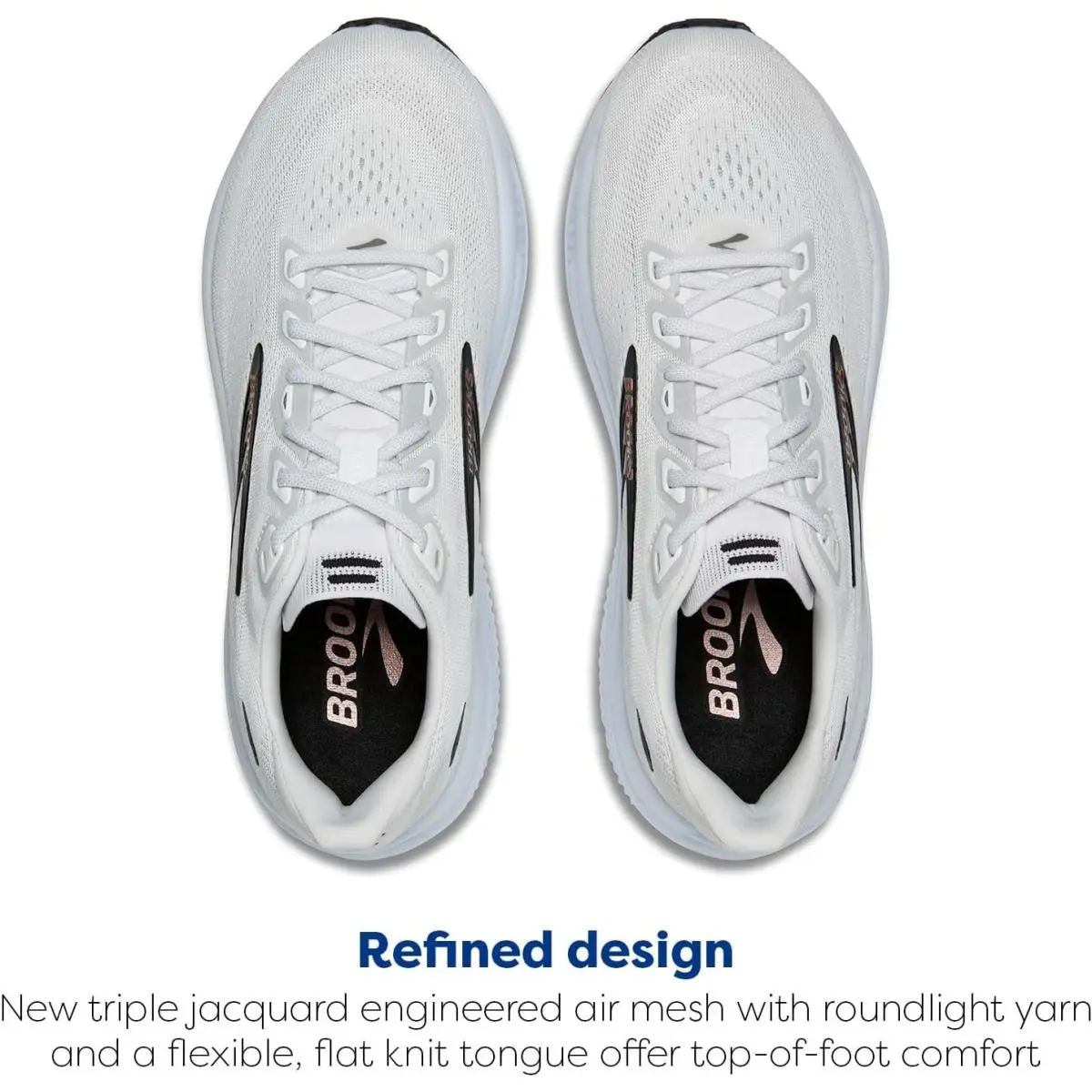 Brooks shoes - Brooks Ghost - Ghost - White 4
