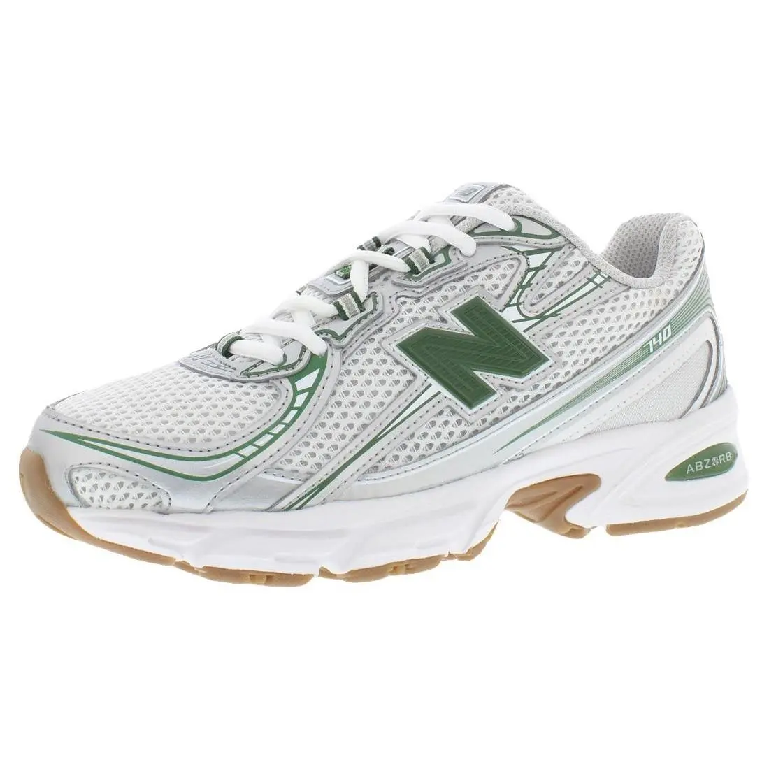 New Balance shoes - Grey/Green, Main: Grey 4