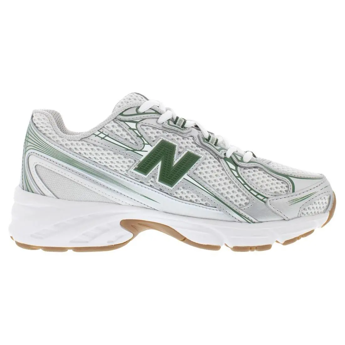 New Balance shoes - Grey/Green, Main: Grey 6