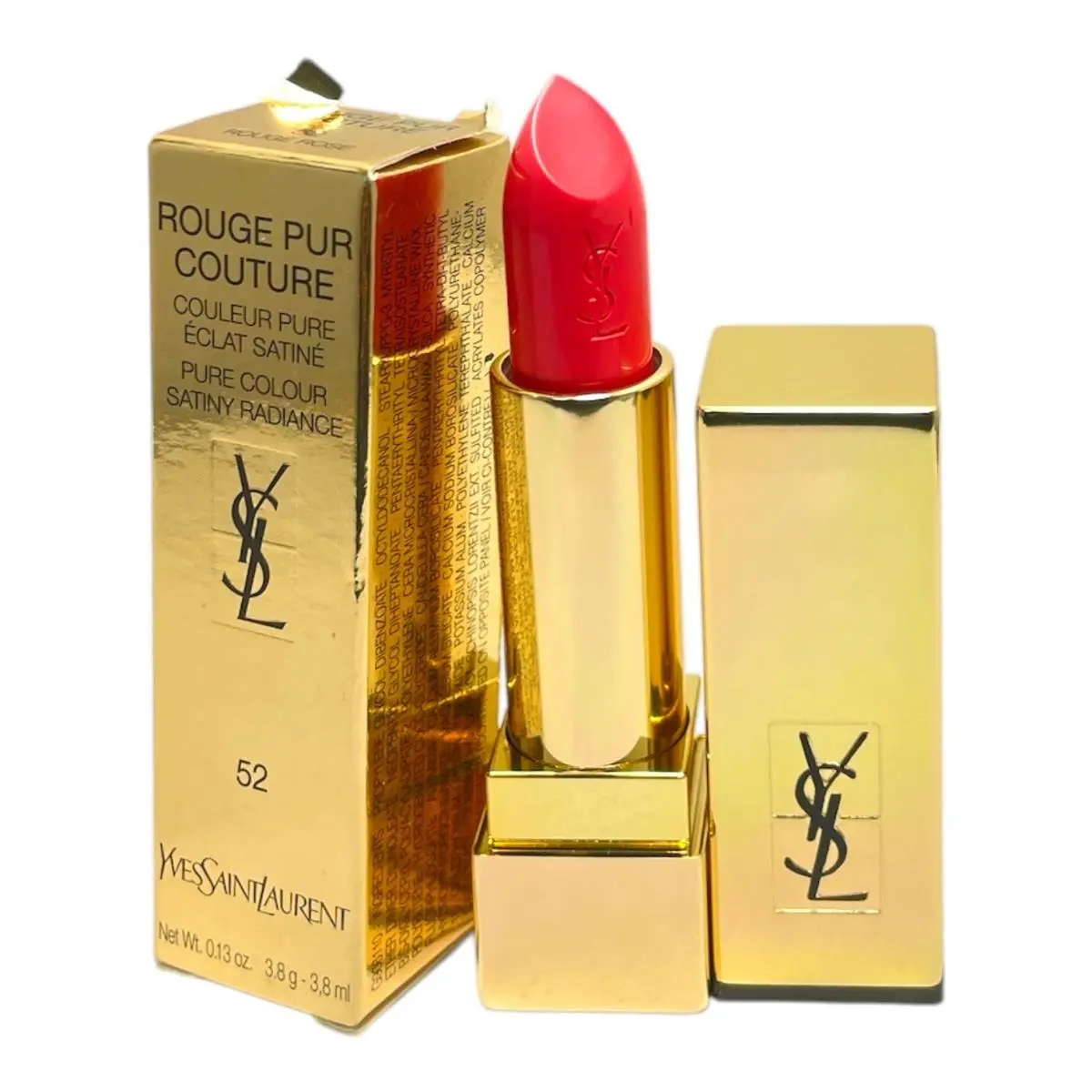 Ysl Rouge Pur Couture Pure Colour Satiny Radiance 0.13oz/3.8ml You Pick by Yves Saint Laurent
