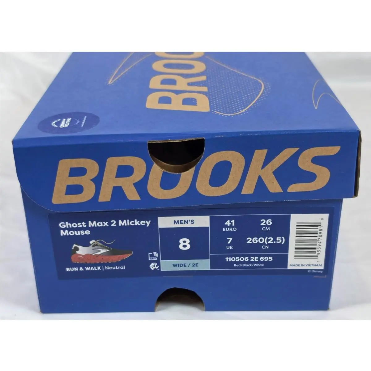 Brooks shoes - Brooks Ghost Max 2 - Ghost Max - Black (UPC: 195394709810) 1