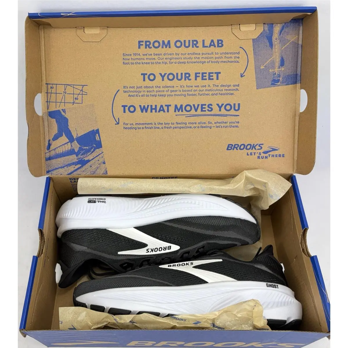 Brooks shoes - Brooks Ghost 18 - Ghost - 120482 2E 090 - Black/Grey/White (UPC: 195394872118) 8
