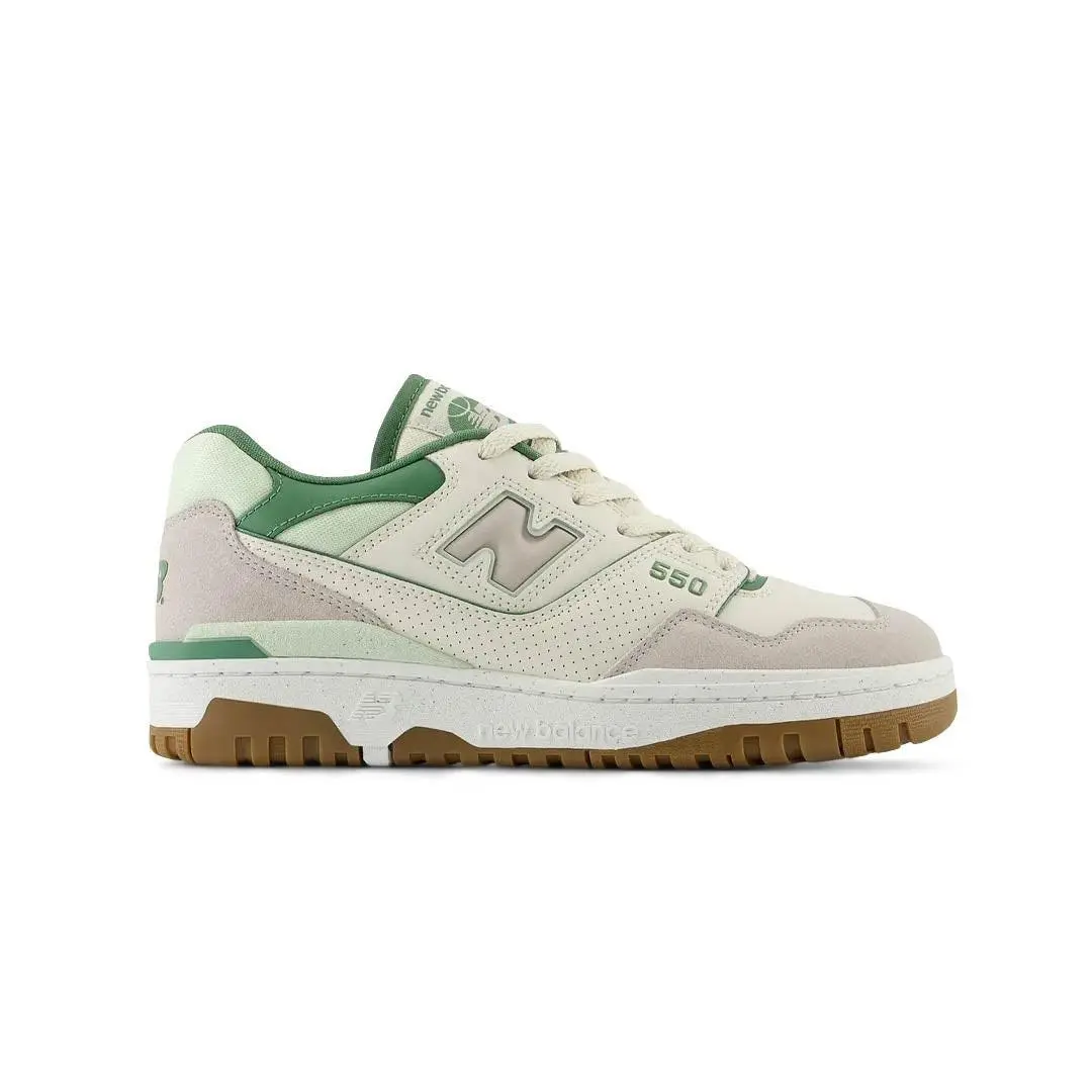 New Balance 550 BBW550HK Sneakers Women`s US 10 Linen Lifestyle Shoes MEW1619