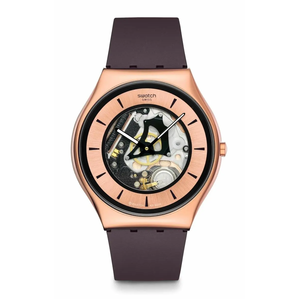 Swatch Skin Irony 42 Unisex Polymer Brown Quartz Copper Flame