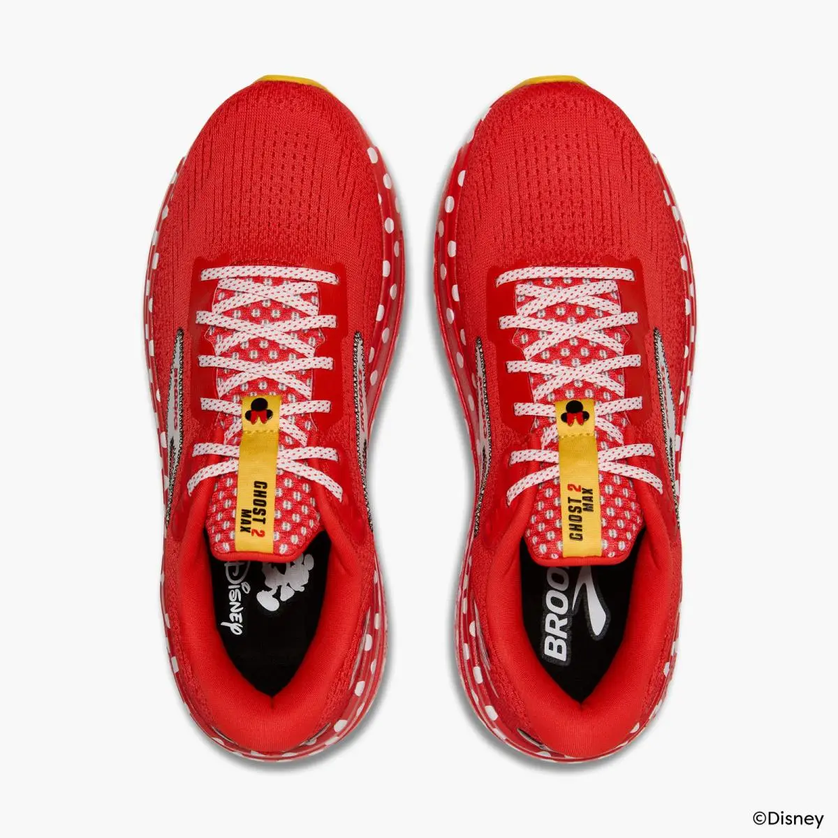 Brooks shoes - Brooks Ghost Max 2 - Ghost Max - Red 3