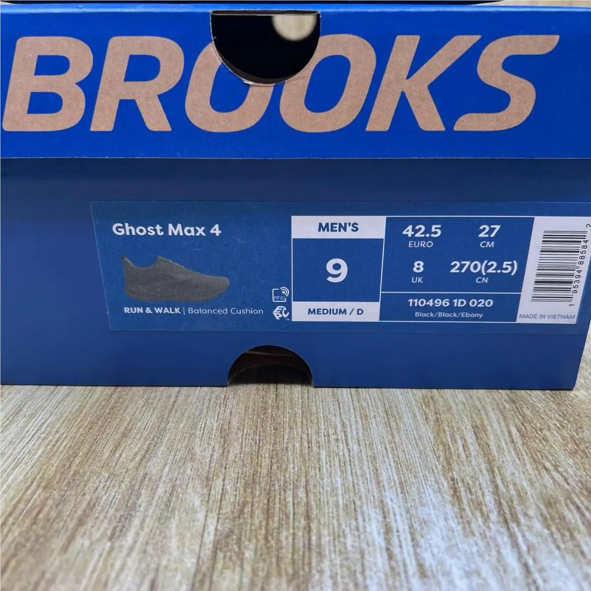Brooks shoes - Ghost Max 4 - Ghost Max - 1104961D020 - Black 0