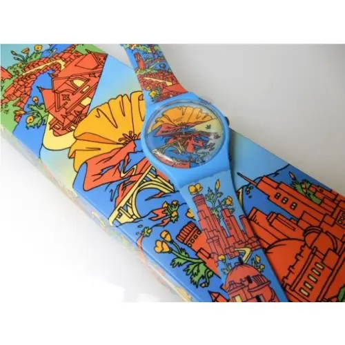 One California Gents Destination Art Special Swatch by Amos Goldbaum-nip