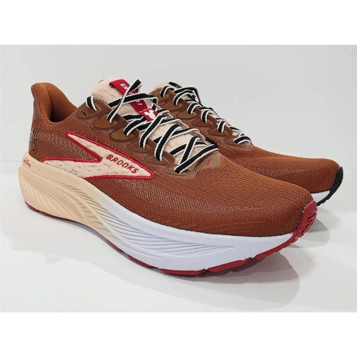 Brooks shoes - Brooks Ghost 17 - Ghost - Brown/Tan/White (UPC: 195394831115) 1