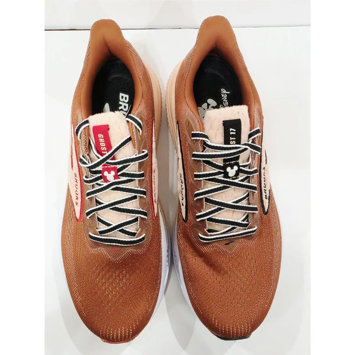 Brooks shoes - Brooks Ghost 17 - Ghost - Brown/Tan/White (UPC: 195394831115) 4