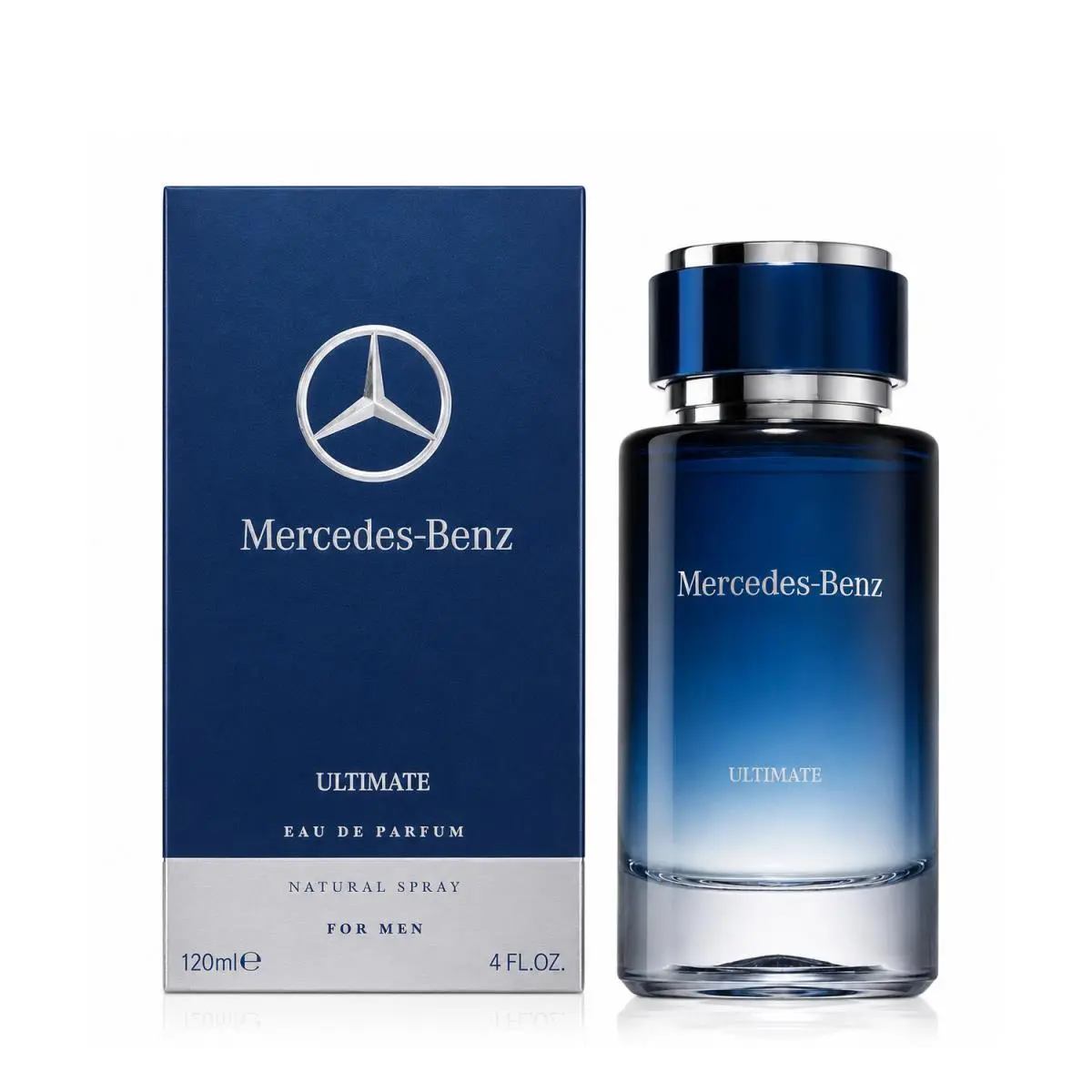 Mercedes-benz Ultimate Men`s Eau de Parfum Woody Fragrance 4.0 FL OZ 120 ML