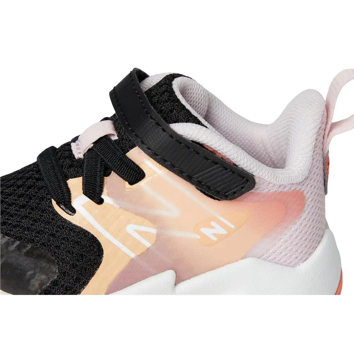 New Balance shoes - Black/Flare/Rose Sugar 11