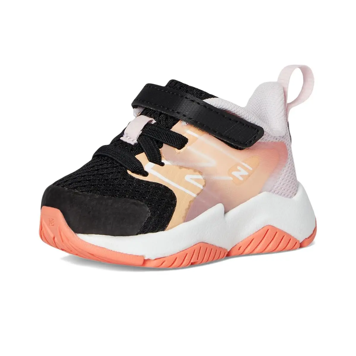 New Balance shoes - Black/Flare/Rose Sugar 12