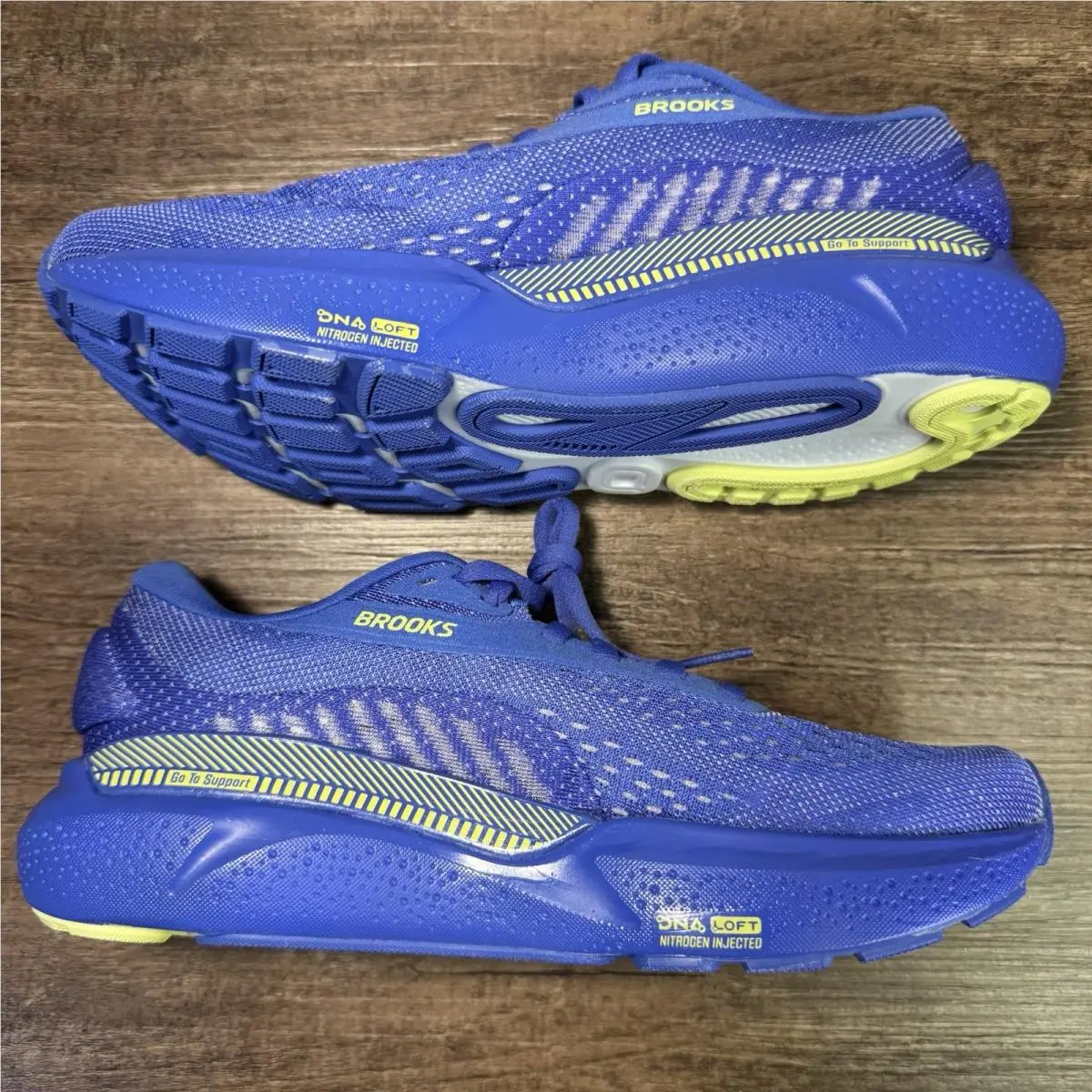Brooks shoes - Adrenaline GTS 24 - Adrenaline GTS - 1204261B481 - Amparo/Thistle/Yellow 4
