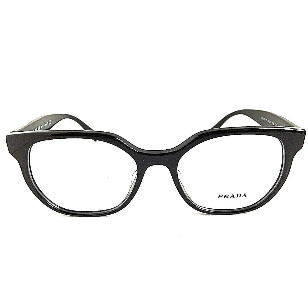 Prada Vpr 02U 1AB-1O1 52mm Black Women`s Eyeglasses Frame