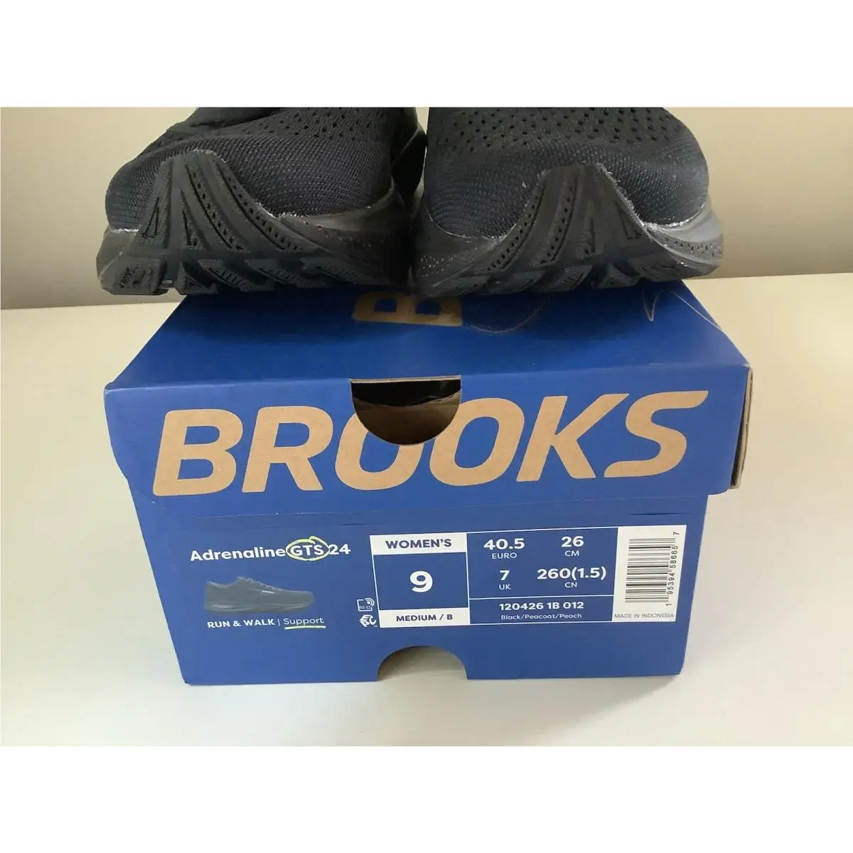 Brooks shoes - Brooks Adrenaline GTS 24 - Adrenaline GTS - Black 3