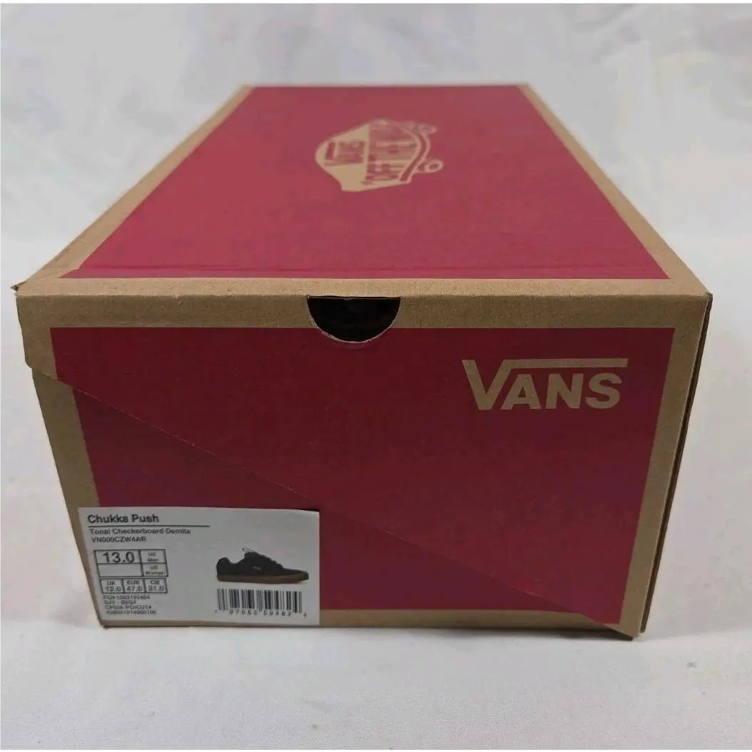 Vans shoes - VANS Chukka Push - Chukka Push - VN000CZW4AR - Brown, Manufacturer: Demitasse/Black (UPC: 197065594824) 4