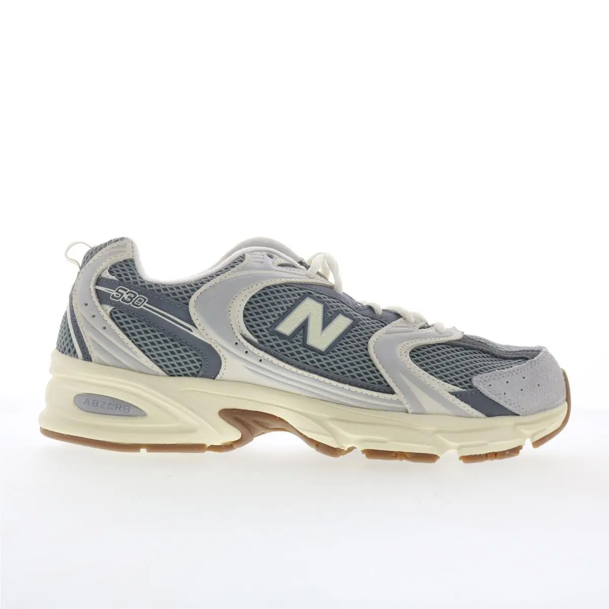 New Balance 530 U530SUB Mens Gray Mesh Athletic Running Shoes