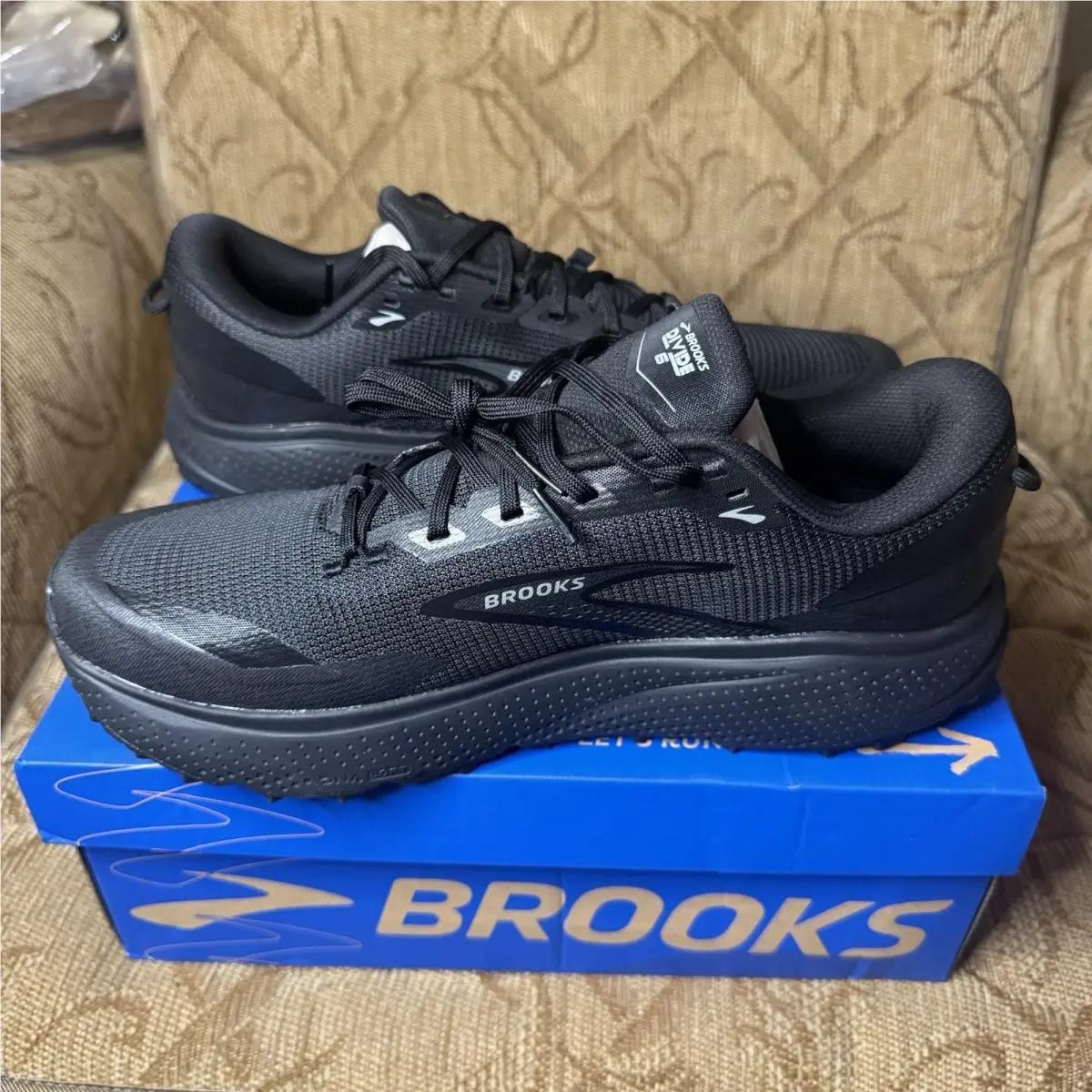Brooks shoes - Brooks Adrenaline GTS 23 - Adrenaline GTS - 1104601D047 - Black Black Primer Gray (UPC: 195394710489) 1